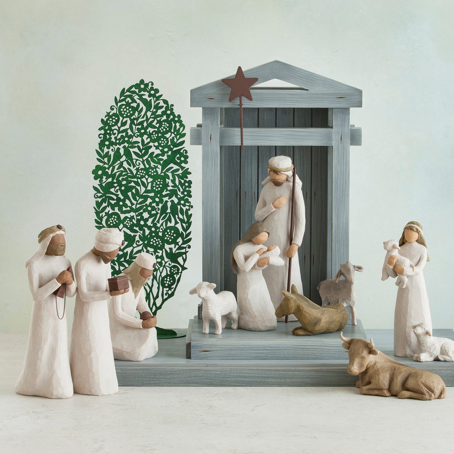 Willow Tree 8.5Inch Resin and Metal The Three Wisemen for the Nativity