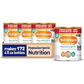 Nutramigen Hypoallergenic Baby Formula, Probiotic LGG, 27.8 Oz, 4 CT | Lactose free, provides fast relief colic within 24hrs* due to cow's milk allergy, Pediatrician recommended, With Iron