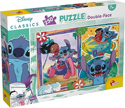 - Disney Lilo et Stitch - Puzzle 250 Pièces à Colorier - Dès 7 Ans