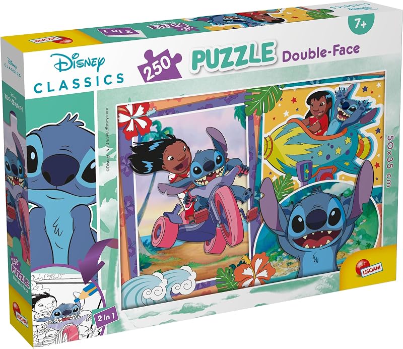 - Disney Lilo et Stitch - Puzzle 250 Pièces à Colorier - Dès 7 Ans — photo 1 sur 4