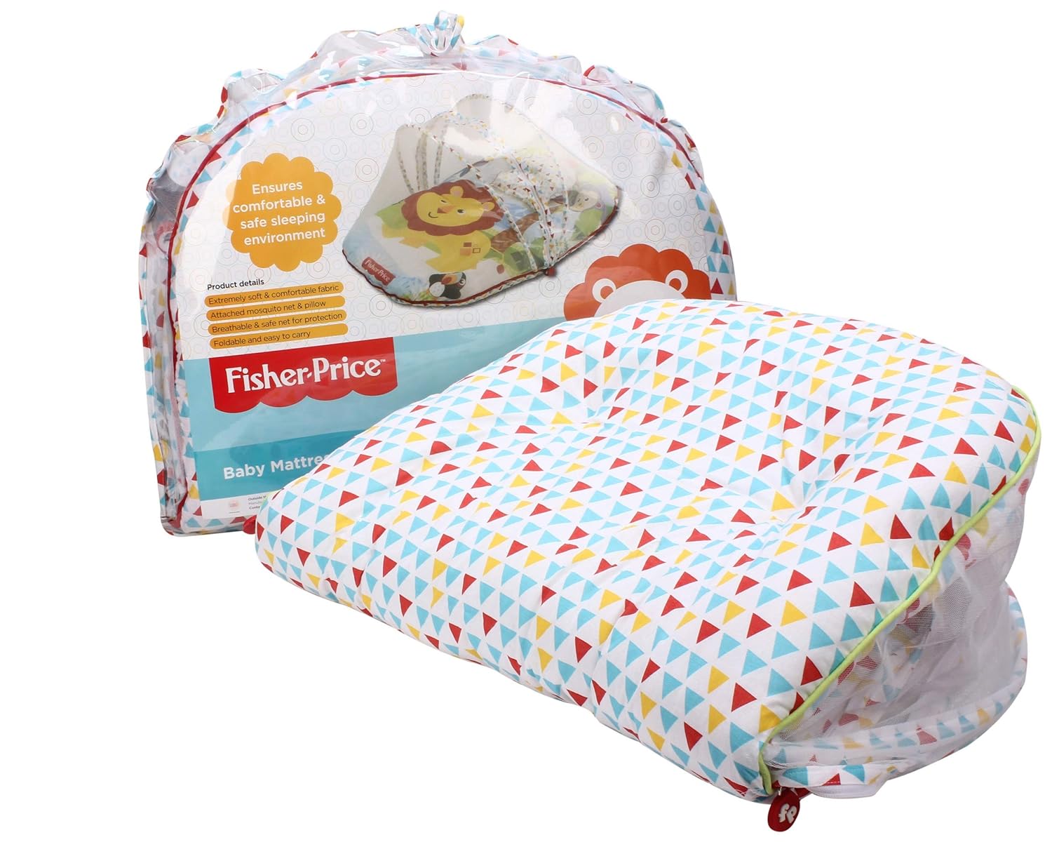 fisher price baby bed with mosquito net