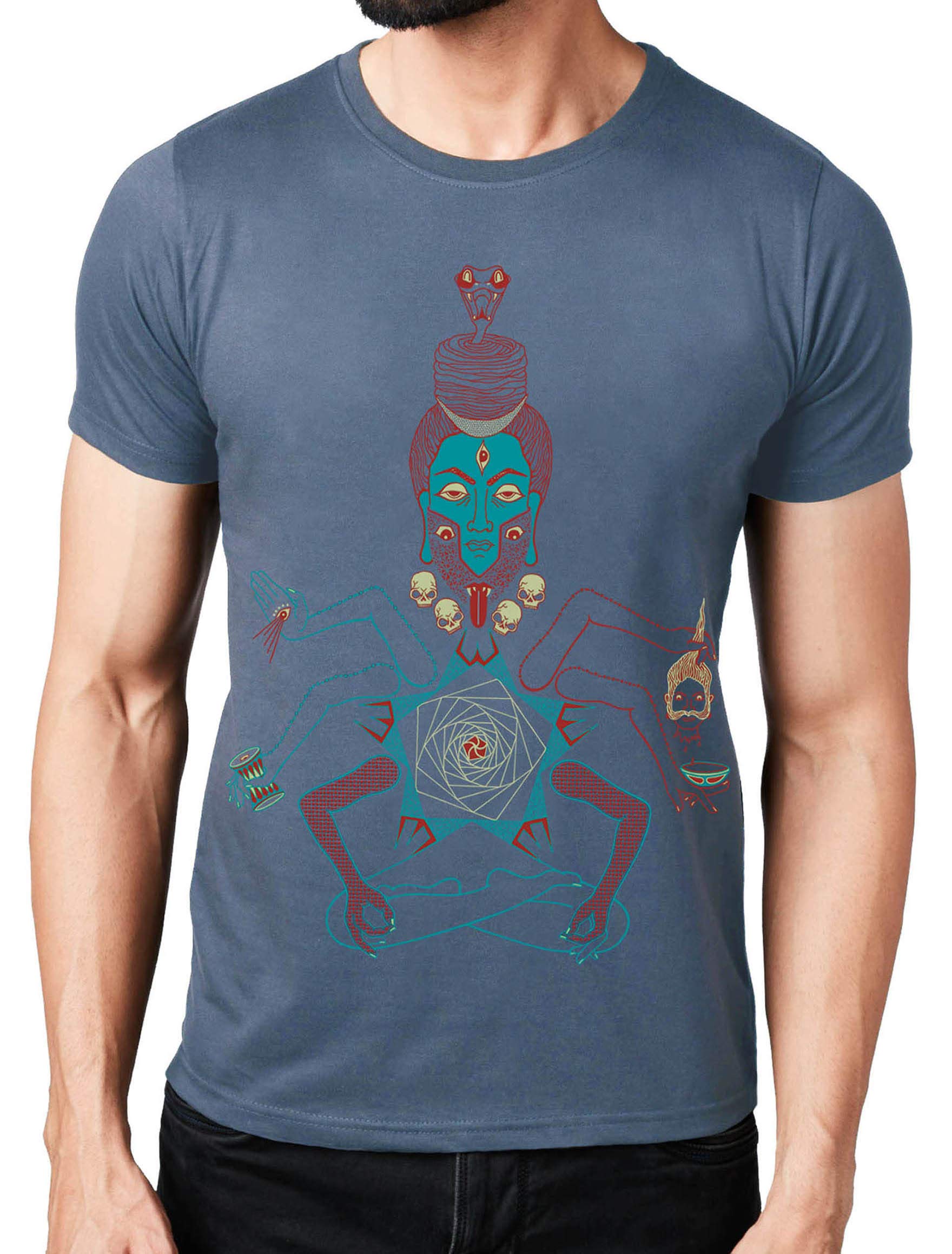 T-Shirt PSY Trance Graphic Clothing 