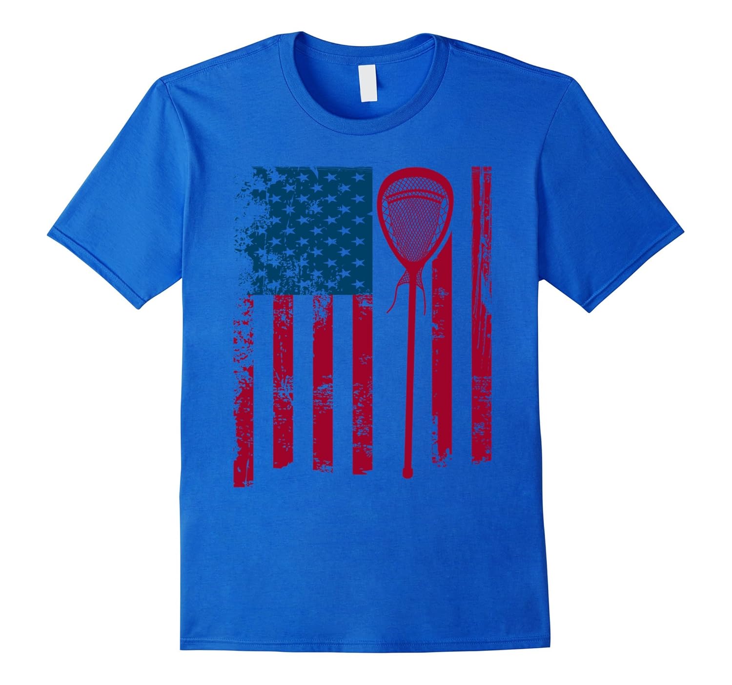 Lacrosse American Flag Stick TShirt Lacrosse Player Giftah my shirt