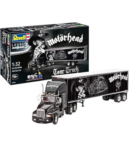 Amazon.com: Revell 80-7453 AC/DC Tour Truck Model Kit 1:32 Scale