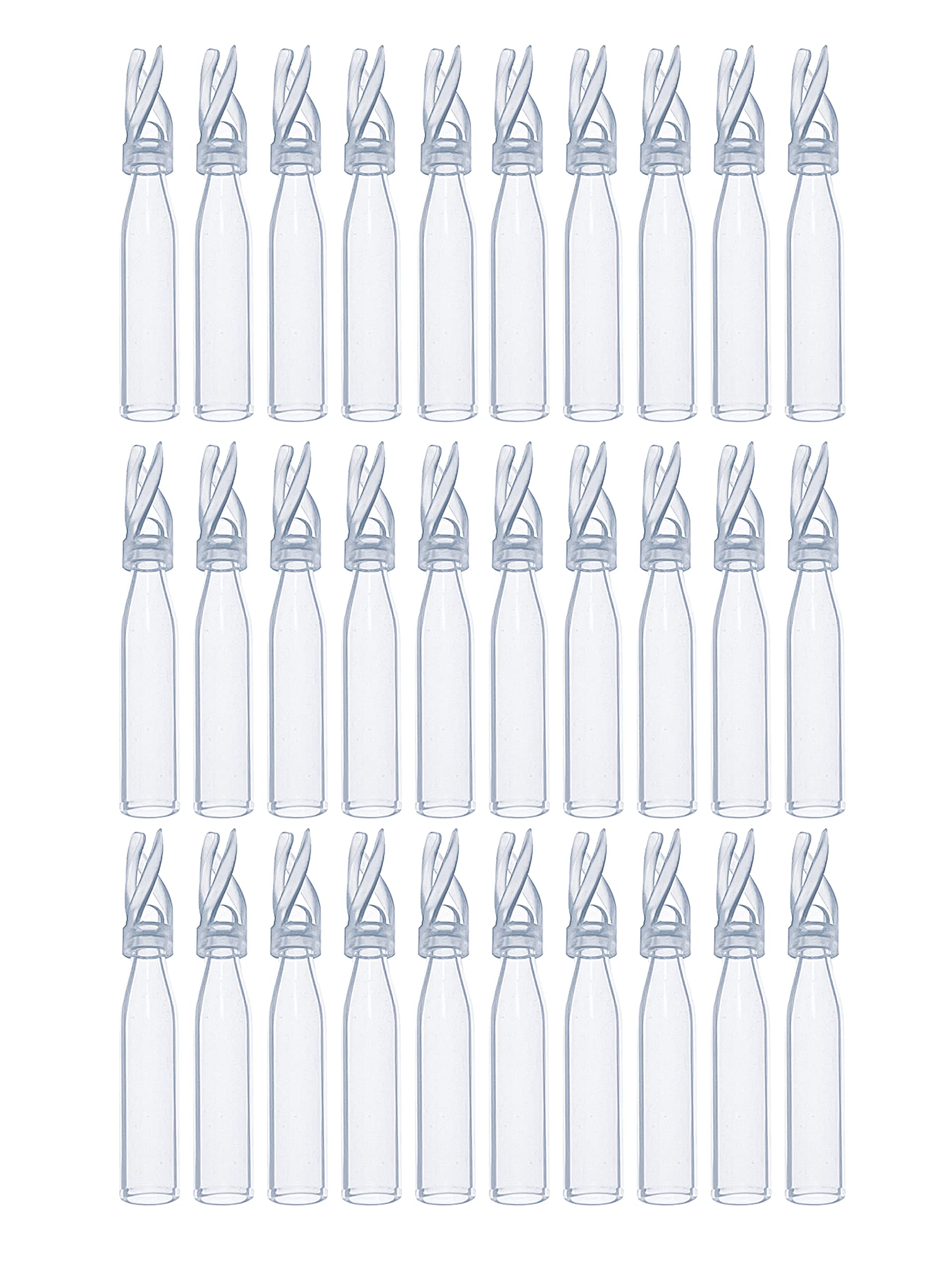 Photo 1 of 100PCS HPLC Vial Insert, 9-425 Vials Glass Insert, Low Volume Insert, Polyspring Insert Clear Glass Fit for 2ml Autosample Vials