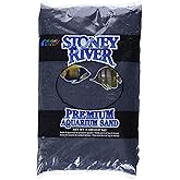Stoney River Black Aquatic Sand Freshwater and Marine Aquariums, 5 LBS