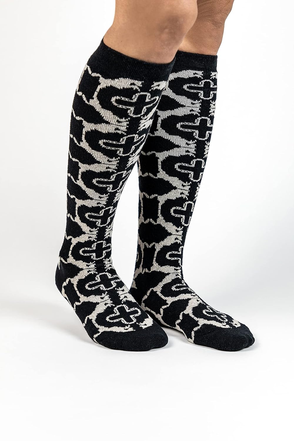 Forza Cavallo Horse Themed Socks High Knee Womens And