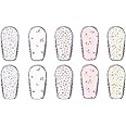 Glucomart Adhesive Transmitter Stickers for Dexcom G6 (10 Count) – Pair with Glucomart CGM Patches, Waterproof & Durable (Spring Floral Variety Pack) (G6 Transmitter Stickers)