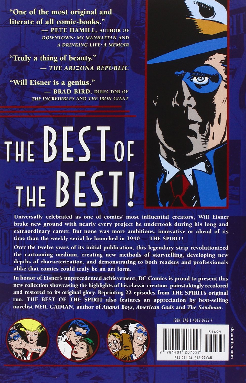 Amazon Com The Best Of The Spirit 8601200476057 Eisner Will Books
