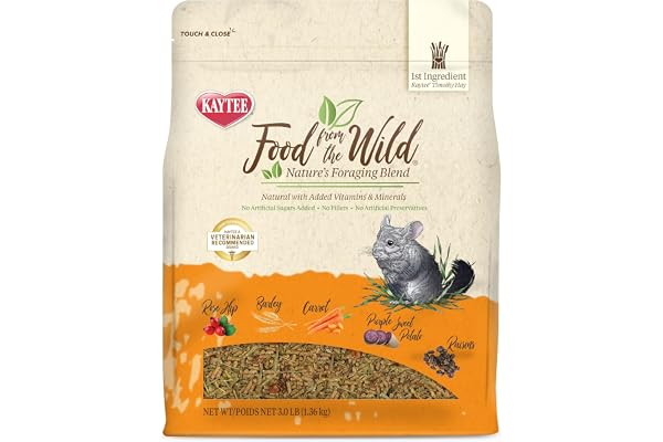 Kaytee Food From the Wild Chinchilla, 3 Pounds