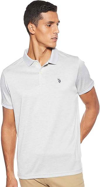 camisa polo blanca manga corta