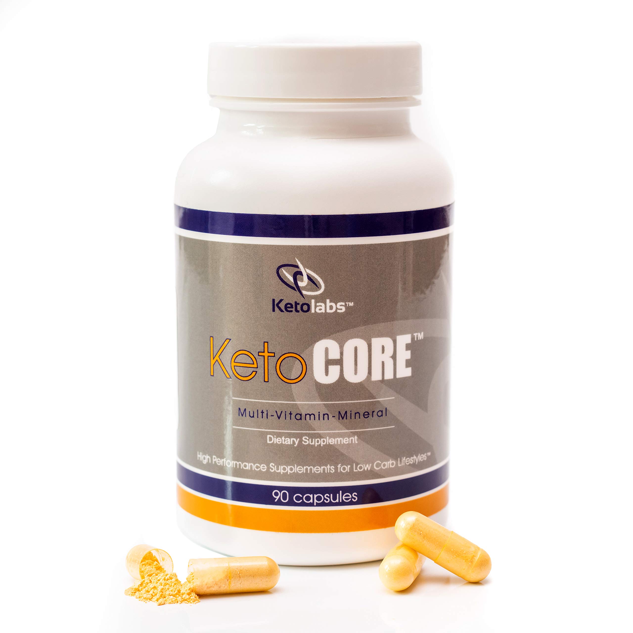 Ketolabs Keto Core Daily Multivitamin Pills for Men and Women. Contains