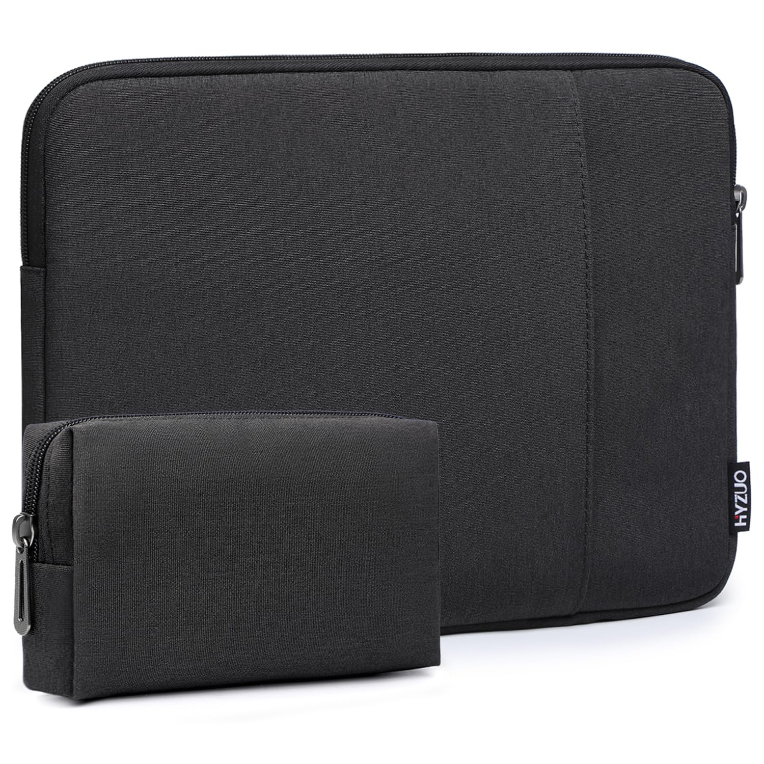 HYZUO 13.3-14 Inch Laptop Sleeve Bag for MacBook Pro 14 M4/M3/M2/M1, MacBook Air/Pro 13.3, 13.5"/13.8" Surface Book/Laptop, Notebook Case for 13.3" Dell Acer HP Lenovo Asus, Black