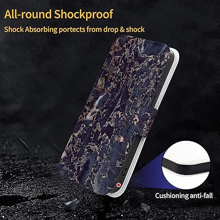 Amazon 大理石柄 Iphone12 Iphone12pro Iphone12mini Iphone12 Pro Max 対応 スマートフォン用ケース 財布型 Puレザー スタンド マグネット機能 カード収納 Tpu保護カバー 耐衝撃 落下防止 軽量 スリム 薄型 傷防止 可愛い スマホケース スマホカバー 家電