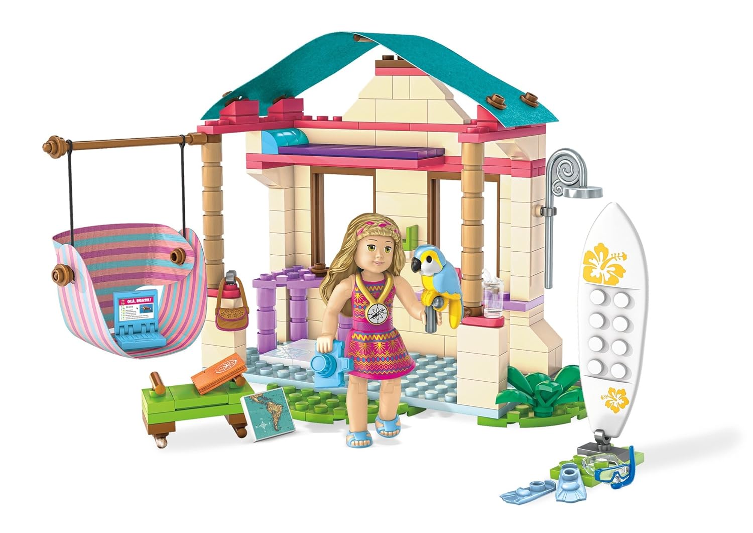 American Girl Beach Doll Hut Building Set Free Shipping eBay