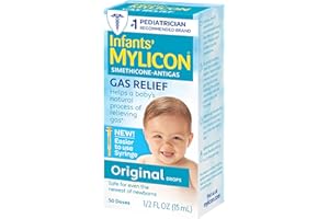 Mylicon Gas Relief Drops for Infants and Babies, Original Formula, 0.5 Fluid Ounce