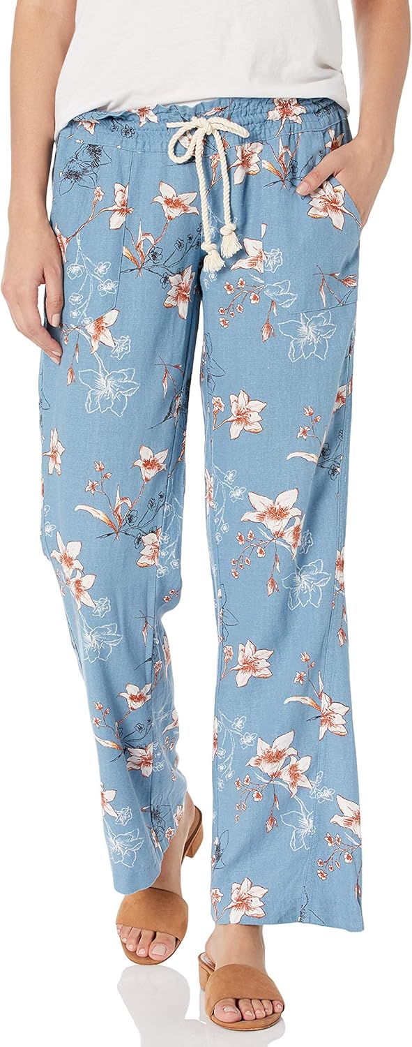 Roxy Women's Oceanside Printed Pant at  Women’s Clothing store