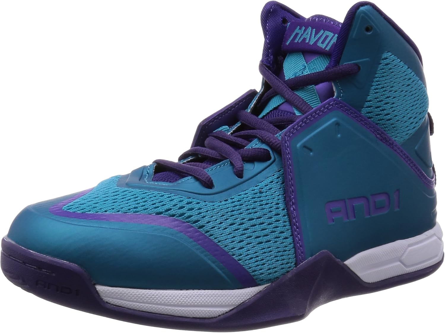 AND1 Mens Havok Basketball Shoe 12 Teal/Purple Amazon.co.uk Shoes & Bags