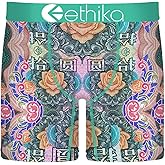 Ethika Men’s Mid Boxer Brief, 4-Way Stretch Performance Underwear - Find Love