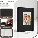 Vienrose Small Photo Albums 6x4 2 Pack Linen Cover 26-Page Holds 52 Pics view 4