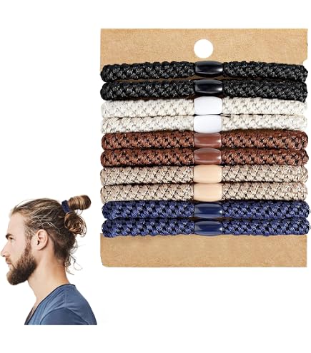 Amazon.com : BIODEGRADABLE Elastic Hair Ties for Women & Men 