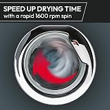 Hoover H-WASH&DRY 400 Integrated Washer Dryer 9/6kg Anthracite & Black view 5