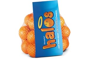 Wonderful Halos Mandarins, Sweet, Seedless, Easy Peel Mandarin Oranges - Healthy Food, Fresh Fruit, 3lb Bag