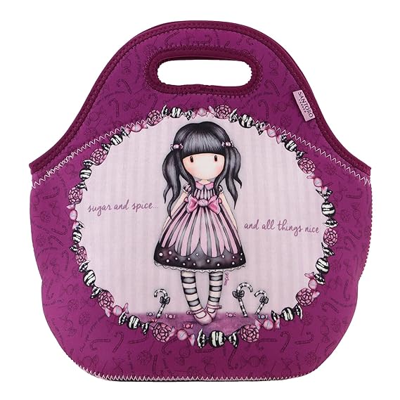 Santoro Gorjuss Sugar and Spice Neoprene Lunch Bag Amazon.co.uk Luggage