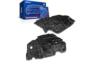 KAX Engine Splash Shield TO1228178 TO1228177 Front Lower Under Cover Compatible with 2012-2014 Toyota Camry 2PCS
