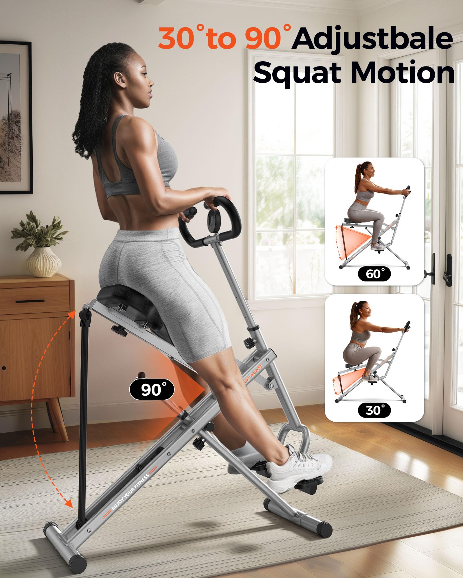 Gym Rodeo Machine Mua Sportsroyals Pink Squat Machine for Home,Rodeo Core Exercise ...