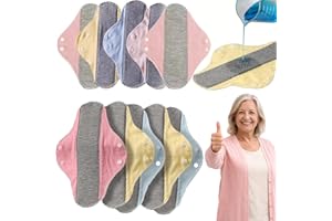 Reusable Leak-Proof & Waterproof Washable Incontinence Pads with Graphene Aseptic Technology for Elderly Care & Mobility Supp