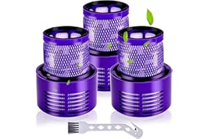 Rebirthcare 3 Pack Filter for Dyson V10 Animal Absolute Total Clean Cyclone SV12 Cordless Vacuum Filter Replacement Filters P