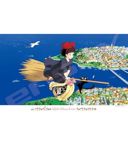 Amazon.com: Kiki's Delivery Service 1000pc puzzle : Office Products