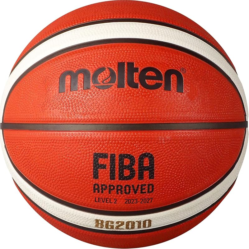 Molten BG2010 Basketball Size 5 Indoor Outdoor FIBA Approved Premium Rubber