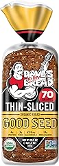 Dave's Killer Bread Good Seed Thin-Sliced, Organic Bread, 13g Whole Grains per Slice, 20.5 oz Loaf
