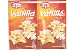 Dr. Oetker Vanilla Sugar - Natural - 6 × 8 g