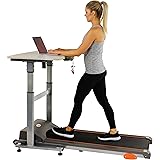 Sunny Health & Fitness Treadmill Desk Workstation Power Adjustable Table Height, SF-TD7704