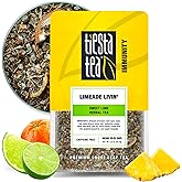 Tiesta Tea - Limeade Livin, Loose Leaf, Sweet Lime Herbal Tea, Non-Caffeinated Fruit Blend, Make Hot or Iced Up to 25 Cups, 2 oz Resealable Pouch