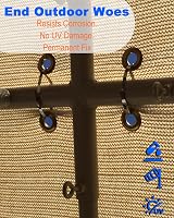 ZOOSUNX 304 Stainless Steel Cable Ties 100Pcs 28In Heavy Duty view 6