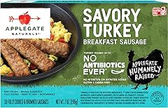 Applegate, Natural Savory Turkey Breakfast Sausage, 7 oz (Frozen)