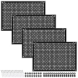 Daanxw 4 Pack Heavy Duty Steel Pegboard Garage