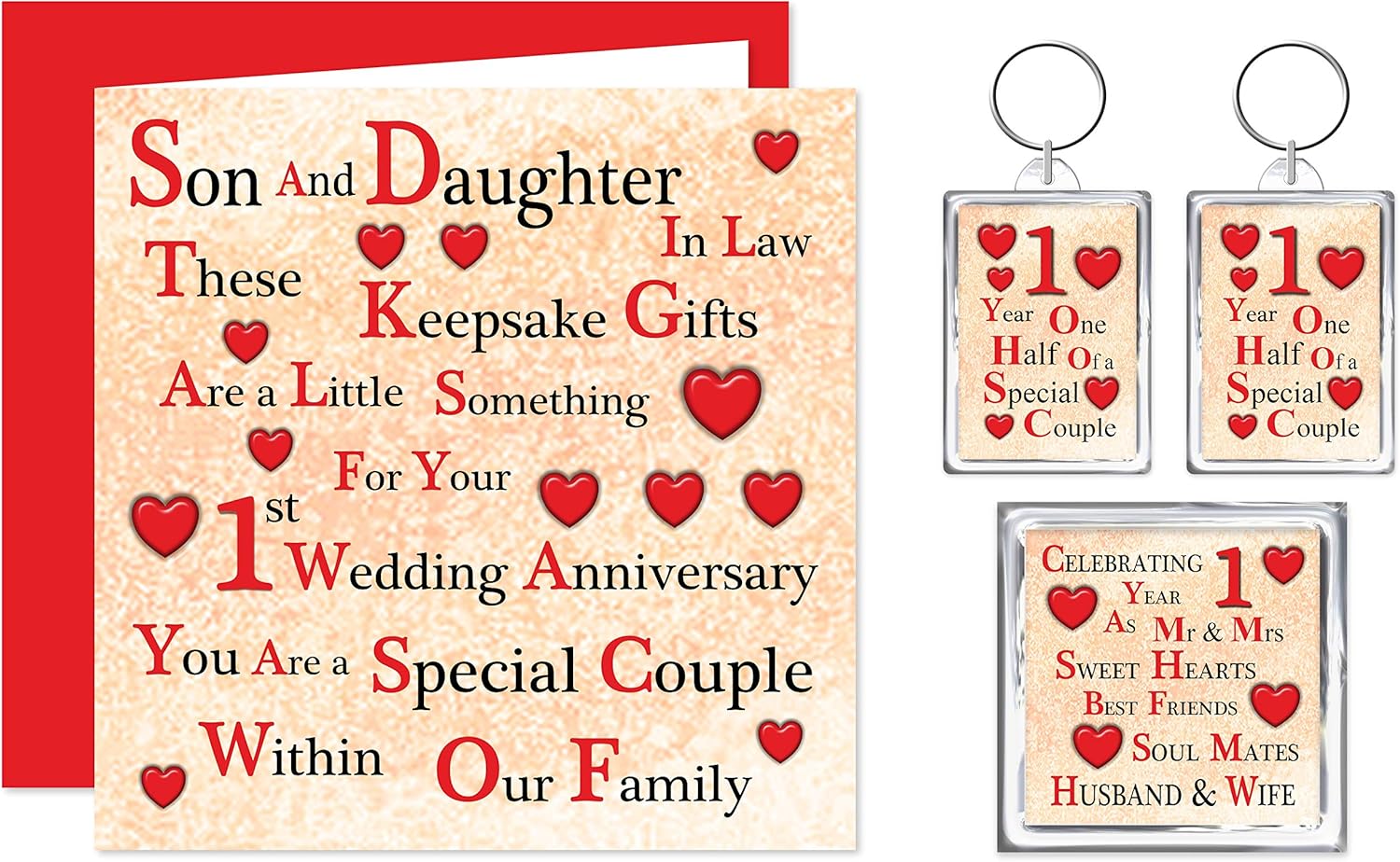first wedding anniversary gift for son and daughter in law