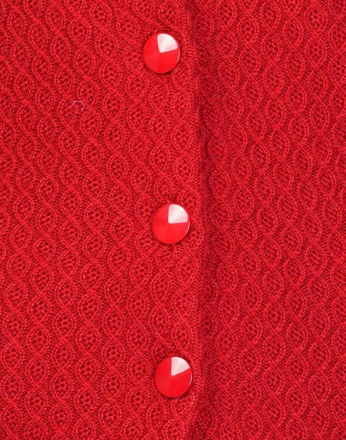 montrex red long coat for women