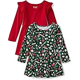 The Children's Place Girls and Toddler Skater Dress, Long Sleeve