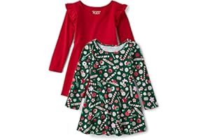 The Children's Place Baby-Girls and Toddler Skater Dress, Long Sleeve