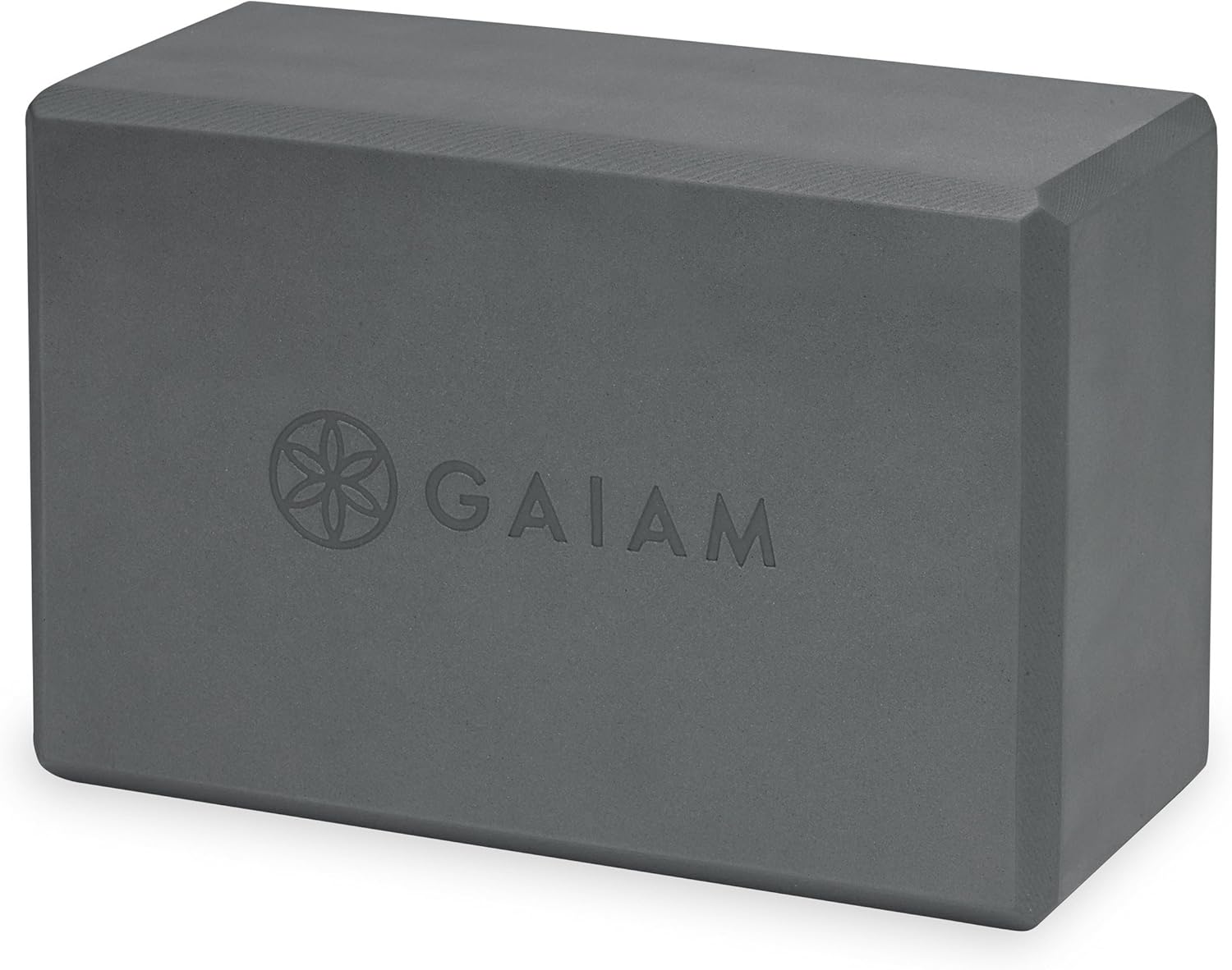 Gaiam Yoga Block + Yoga Strap Set, Grey : Sports & Outdoors
