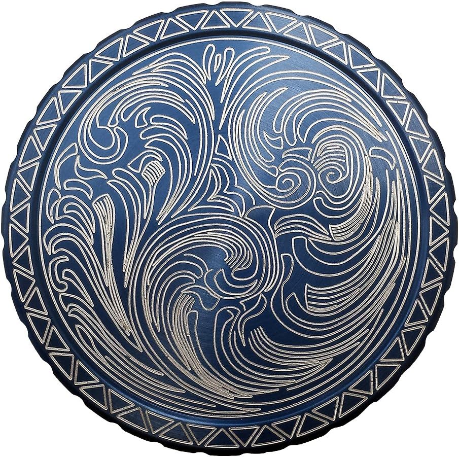DipLidz Engraved Snuff lid Plain Scroll