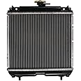 Complete Tractor1906-6308 Radiator Compatible With/Replacement For Kubota B7410D, B7500D, B7500DTN, B7500HSD, B7510D, B7510DN, B7510HSD, B7510HSDTR, B7610HSD, 6C120-58500, 6C120-58502, 6C170-58521