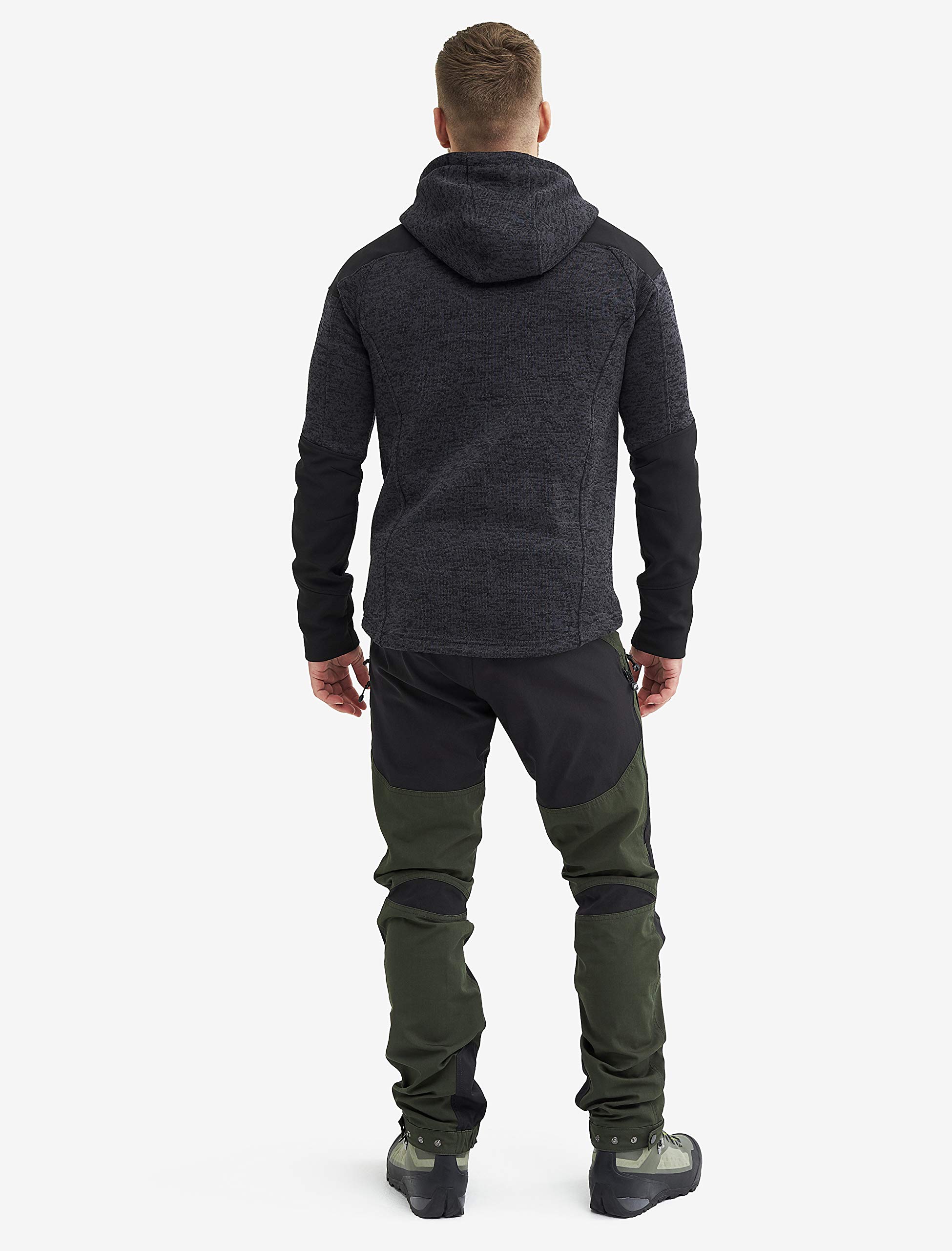 RevolutionRace Herren Nordwand Pro Pants, Hose zum Wandern und für viele Outdoor-Aktivitäten, Forest Green, XS 2