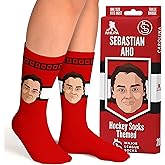 Major League Socks - NHL Carolina Hurricane - Various Players - Hockey Fan Holiday Gift Unisex Apparel (Size 7-13)